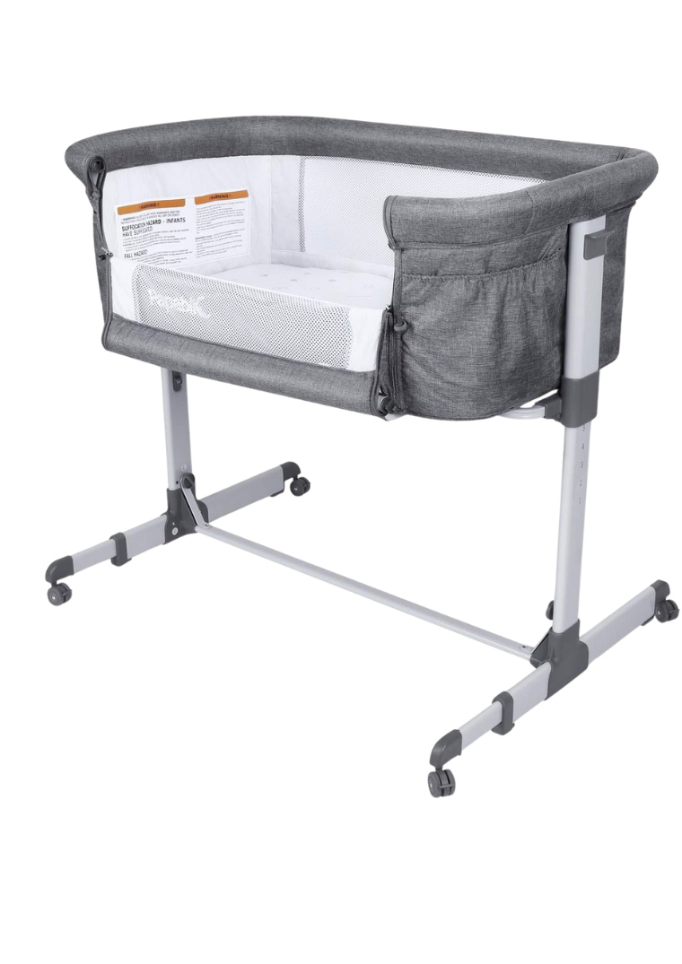 newborn essentials, bed side bassinet